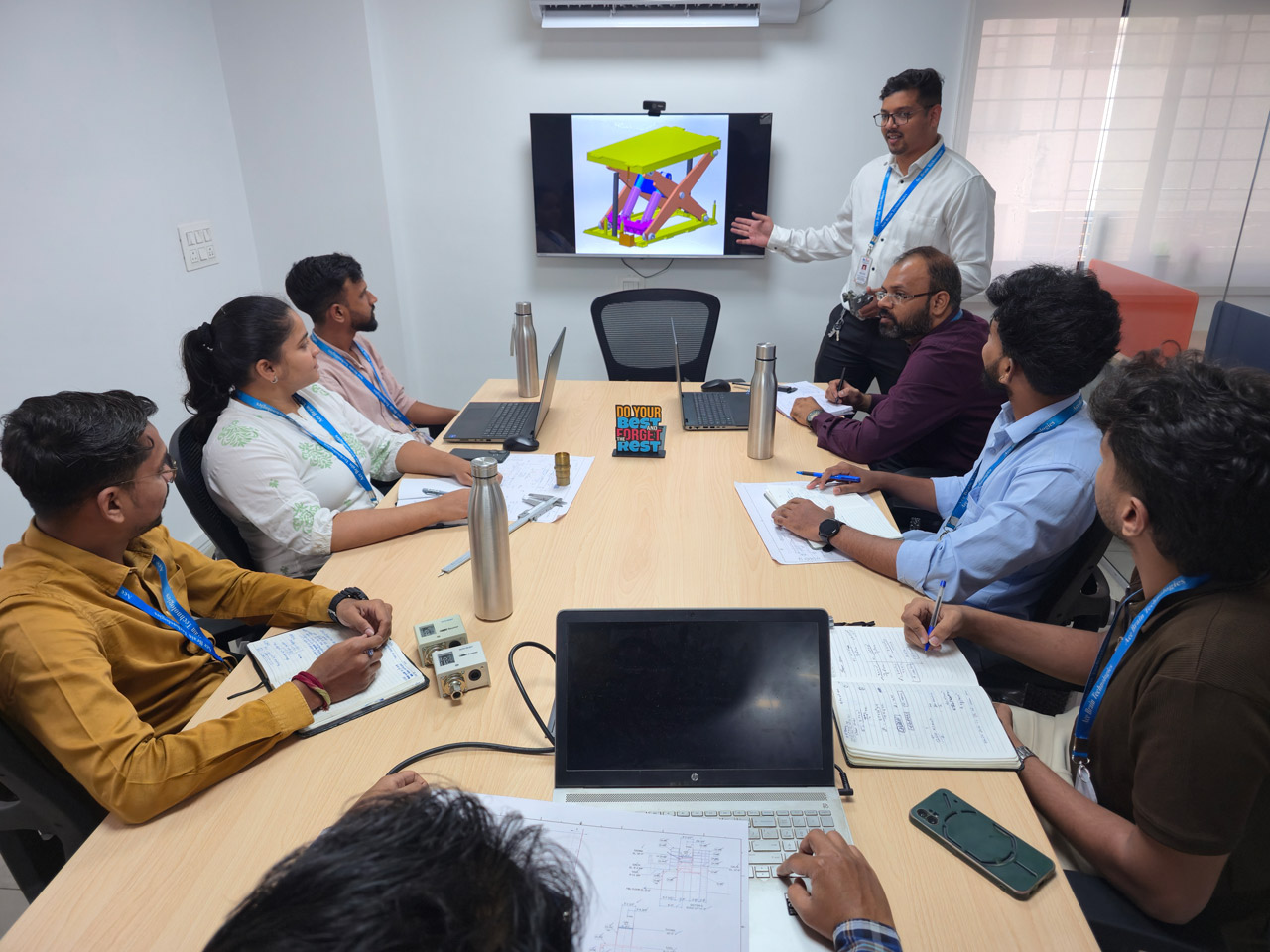 Engineering team project review